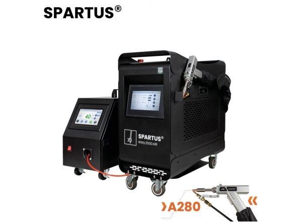 SPARTUS Easy 2000AIR laser welding machine with wire feeder SPARTUS Easy 2000AIR laser welding machine with wire feeder