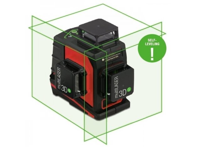 Lazerinis nivelyras BMI multiLASER 3D G Lazerinis nivelyras BMI multiLASER 3D G
