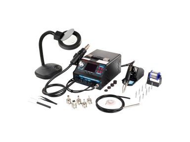 Паяльная станция с вытяжкой дыма S-LS-6 480°C, 550W / 480°C, 75W Паяльная станция с вытяжкой дыма S-LS-6 480°C, 550W / 480°C, 75W