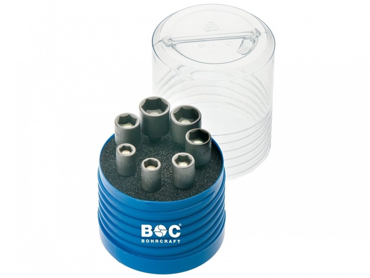 Bohrcraft Magnetic Holder Set 1/4, 7 pcs Bohrcraft Magnetic Holder Set 1/4, 7 pcs