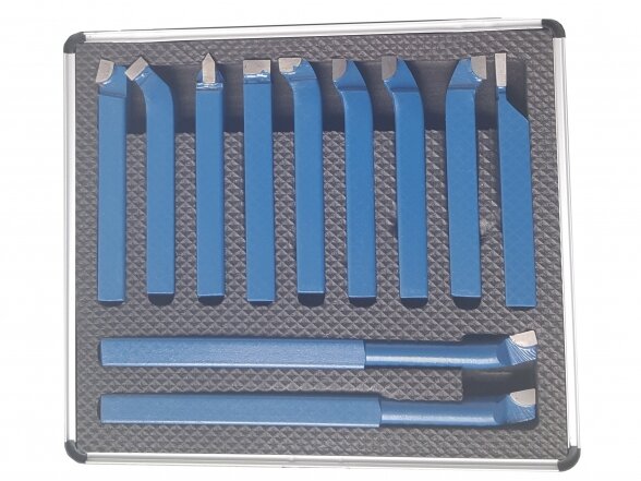 Marpol Lathe Tool Set 12x12, 11pcs. 2