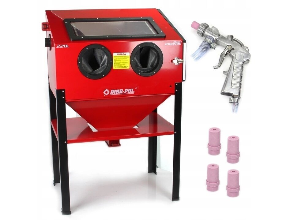 Marpol M80596 sandblasting booth 220L Marpol M80596 sandblasting booth 220L