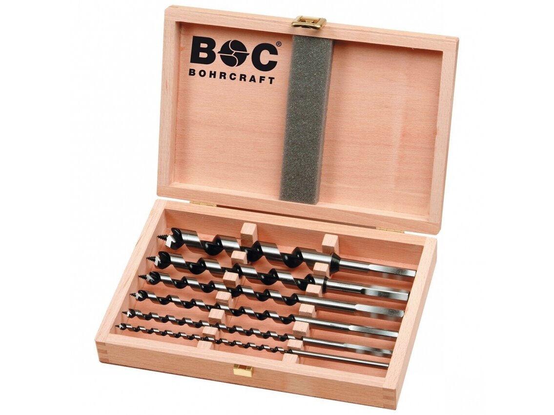 BOHRCRAFT Lewis Wood Auger Bit Set SB235 (8 pcs) BOHRCRAFT Lewis Wood Auger Bit Set SB235 (8 pcs)