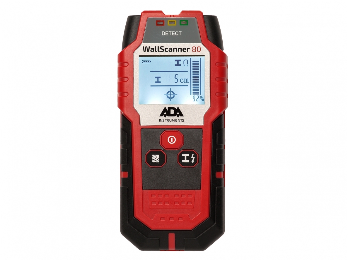 ADA Wall Scanner 80 Metal, Electrical Wires and Wood Detector