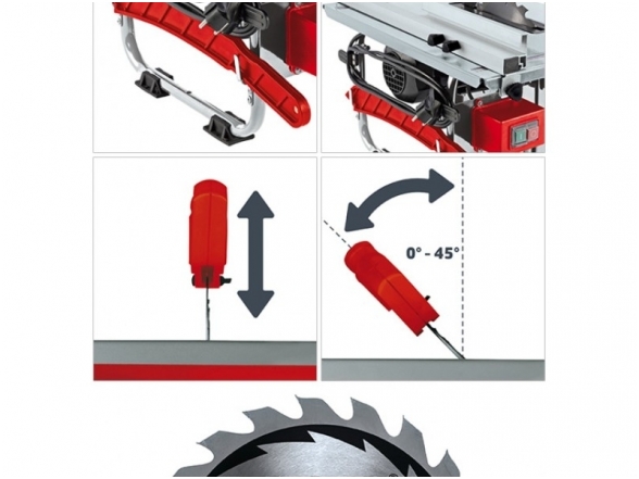 Einhell TC-TS 200 Пила для резки древесины, 800Вт 1