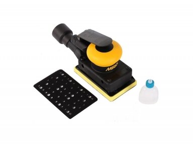 Mirka OS 353CV пневматическая плоскошлифовальная машина, 81x133mm, орбита 3mm Mirka OS 353CV пневматическая плоскошлифовальная машина, 81x133mm, орбита 3mm