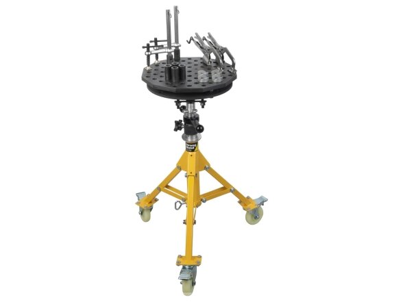 Mobile tripod welding stand Scout 350mm | 16 mm system 2 Mobile tripod welding stand Scout 350mm | 16 mm system 2