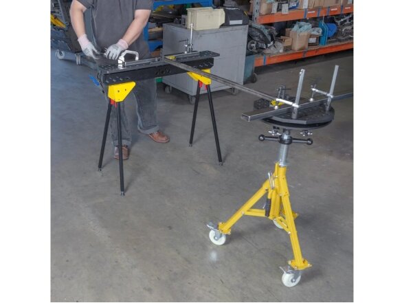 Mobile tripod welding stand Scout 350mm | 16 mm system 4