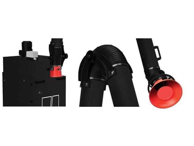 Portable Smoke Extraction Unit ClearStream 1000, 3 m, 1.1 kW 1 Portable Smoke Extraction Unit ClearStream 1000, 3 m, 1.1 kW 1