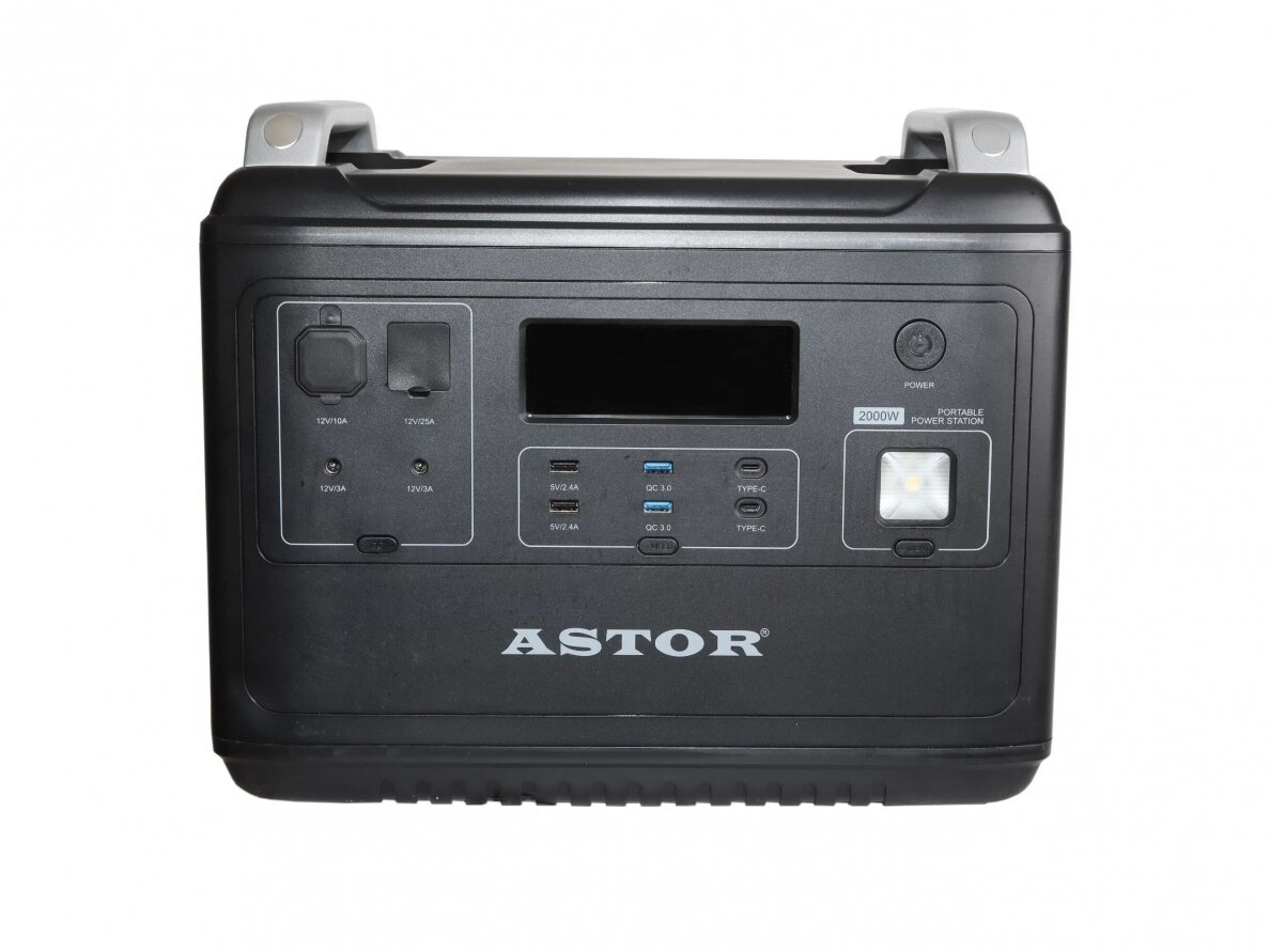Portable Power Station (Power bank) ASTOR-2000, 2000W Portable Power Station (Power bank) ASTOR-2000, 2000W