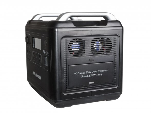 Portable Power Station (Power bank) ASTOR-2000, 2000W 2 Portable Power Station (Power bank) ASTOR-2000, 2000W 2