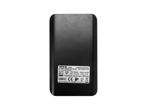 Портативный аппарат точечной сварки Yato с функцией Power Bank 4