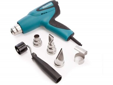 Heat Gun Makita HG6531CK + Nozzles + Case, 2000W