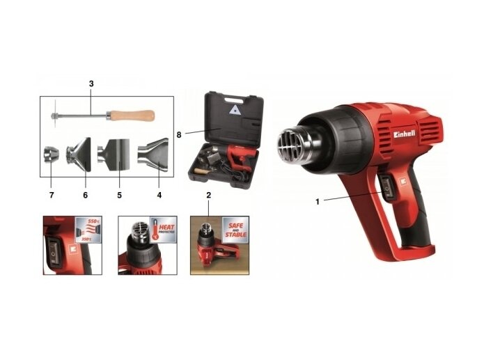 Orapūtė Einhell TH-HA 2000/1 1 Orapūtė Einhell TH-HA 2000/1 1