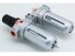 Air flow regulator with moisture filter and oiler 1/2'', 3000 l/min Air flow regulator with moisture filter and oiler 1/2'', 3000 l/min