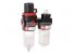 Air Flow Regulator with Moisture Filter and Oiler 1/4'', 200 l/min Air Flow Regulator with Moisture Filter and Oiler 1/4'', 200 l/min