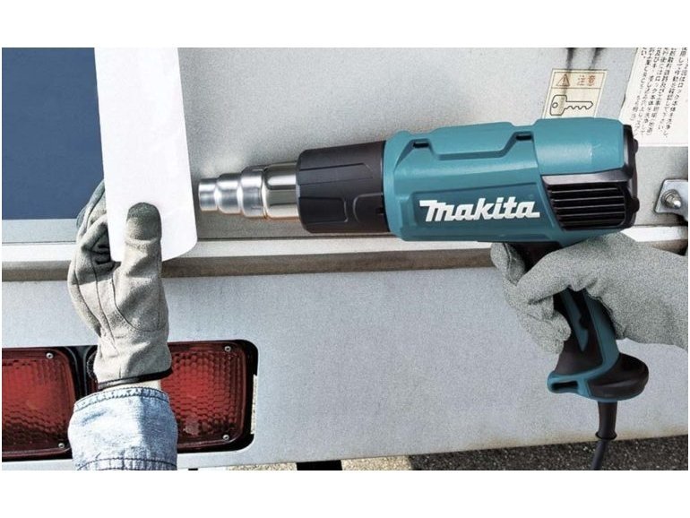 Orapūtė Makita HG6031VK + antgaliai ir lagaminas, 1800W, reguliuojama temperatūra 2 Orapūtė Makita HG6031VK + antgaliai ir lagaminas, 1800W, reguliuojama temperatūra 2
