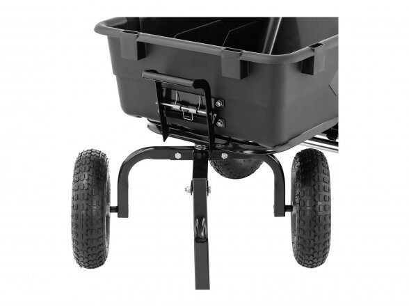 Pakreipiamas sodo vežimėlis - 550 kg - 150 l, Hillvert HT-Q.BASS-550 6