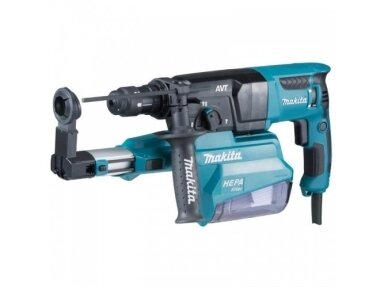 Makita HR2651TJ Rotary Hammer SDS+, 800W, with Dust Collection System and Interchangeable Grip Makita HR2651TJ Rotary Hammer SDS+, 800W, with Dust Collection System and Interchangeable Grip