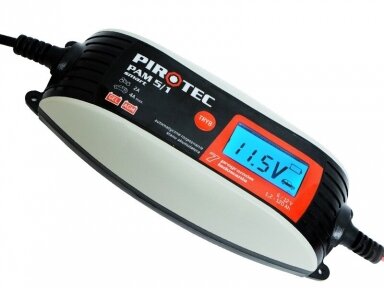 Pirotec impulsinis auto įkroviklis 6/12V 5A SMART Pirotec impulsinis auto įkroviklis 6/12V 5A SMART
