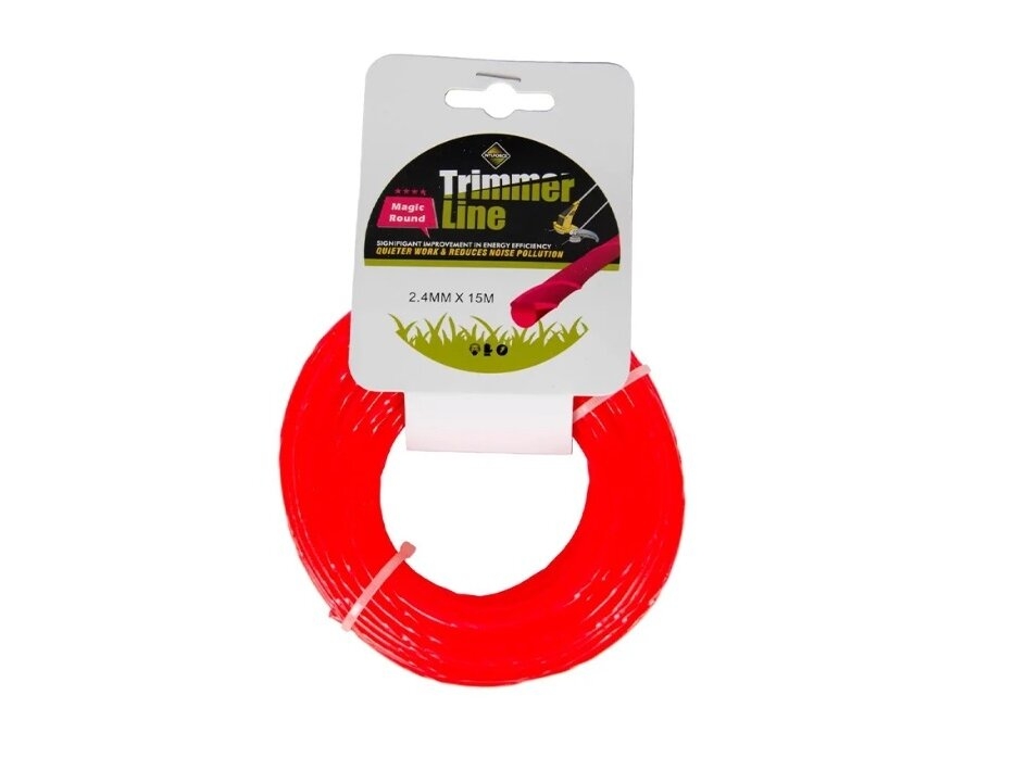 Cutting wire 2.4-15 AM, thickness 2.4 mm, length 15 m | Trimmer lines ...