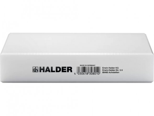 Plastikinė kaladė Halder 200 x 140 x 40 mm