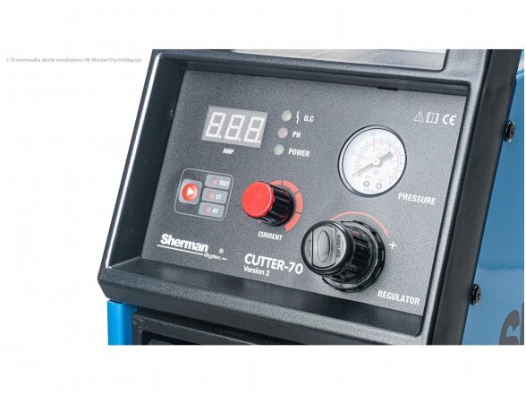 Sherman CUTTER 70 Plasma Cutting Machine, 65A, 400V, 23mm 3 Sherman CUTTER 70 Plasma Cutting Machine, 65A, 400V, 23mm 3