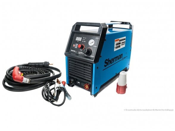 Sherman CUTTER 70 Plasma Cutting Machine, 65A, 400V, 23mm 1 Sherman CUTTER 70 Plasma Cutting Machine, 65A, 400V, 23mm 1