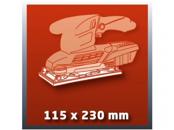 Einhell TE-OS 2520 plokštuminis šlifuoklis 9 Einhell TE-OS 2520 plokštuminis šlifuoklis 9