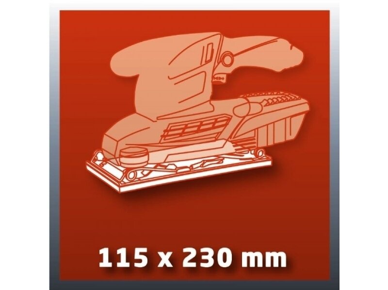 Einhell TE-OS 2520 plokštuminis šlifuoklis 9 Einhell TE-OS 2520 plokštuminis šlifuoklis 9