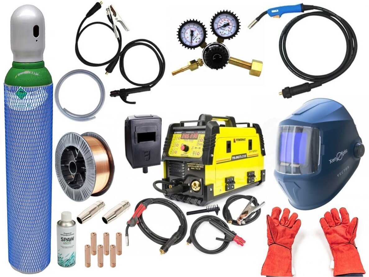Powermat PM-IMGTS-210S SYNERGY sinerginis suvirinimo pusautomatis, 210A, 230V 10 Powermat PM-IMGTS-210S SYNERGY sinerginis suvirinimo pusautomatis, 210A, 230V 10