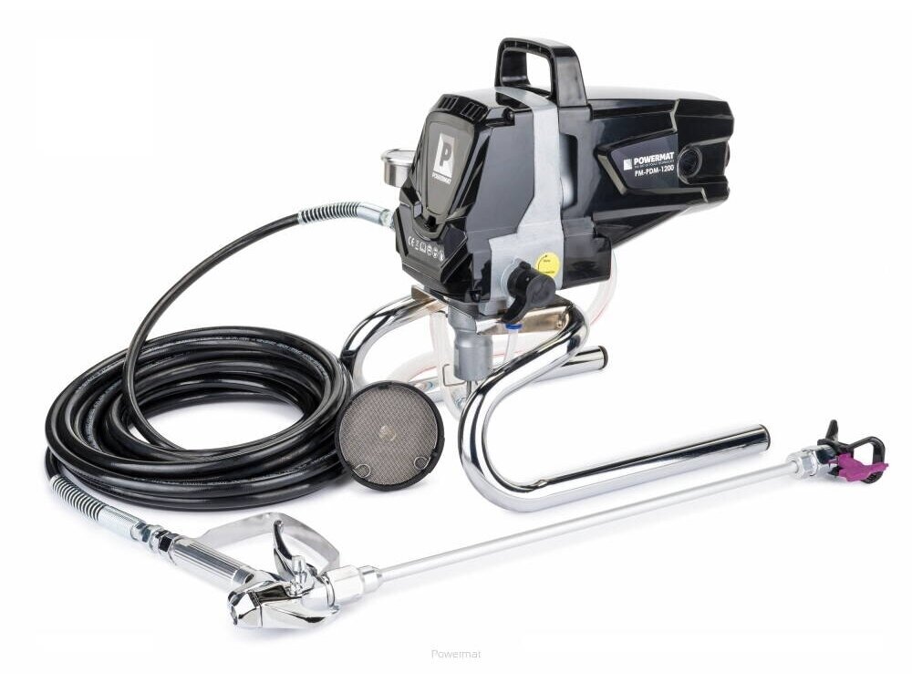 Powermat beoris dažymo aparatas PM-PDM-1200, 1200W, 1.5 l/min 2 Powermat beoris dažymo aparatas PM-PDM-1200, 1200W, 1.5 l/min 2