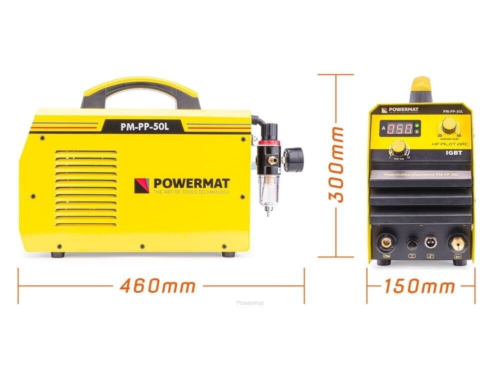 Powermat plasma cutting machine PPM-PP-50L, 50A 7