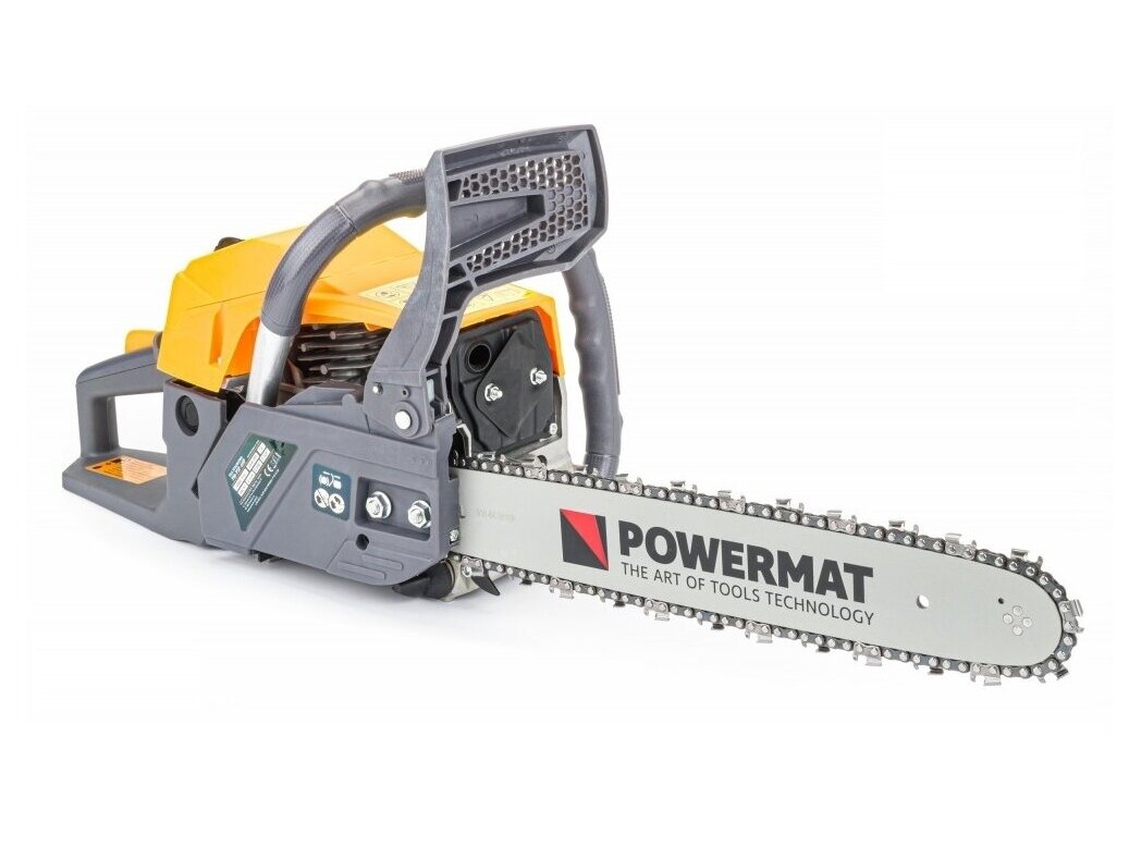 Powermat PM-PSP-6HP Chainsaw 16'', with two cutting bands included