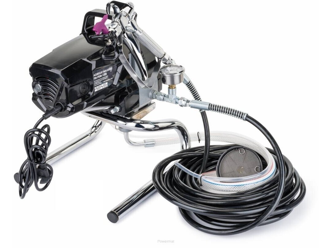 Powermat beoris dažymo aparatas PM-PDM-1200, 1200W, 1.5 l/min 10 Powermat beoris dažymo aparatas PM-PDM-1200, 1200W, 1.5 l/min 10
