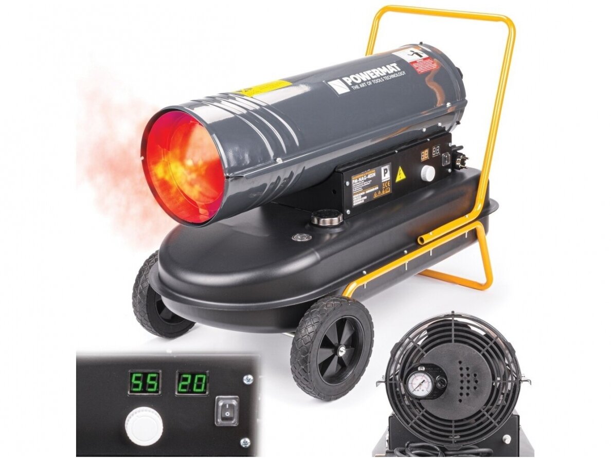 Powermat PM-NAG-40SN дизельный обогреватель 40kW с LCD Powermat PM-NAG-40SN дизельный обогреватель 40kW с LCD