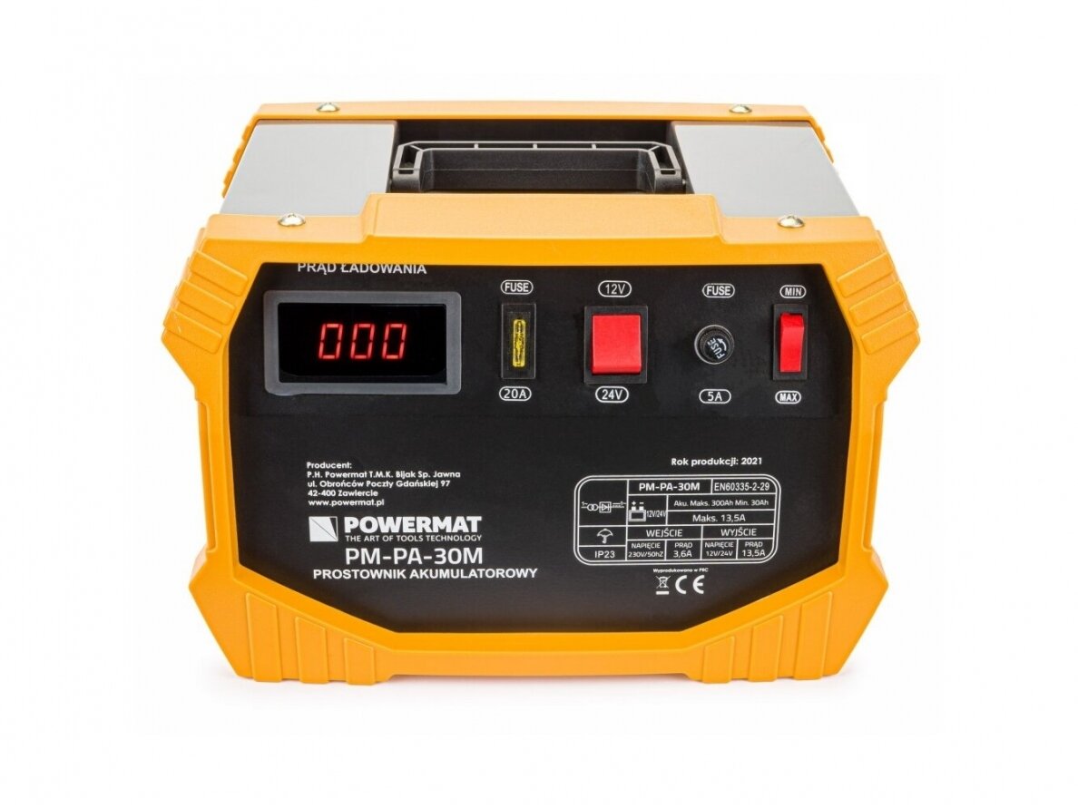 Зарядное устройство Powermat PM-PA-30M, 30A, 12V/24V 3 Зарядное устройство Powermat PM-PA-30M, 30A, 12V/24V 3