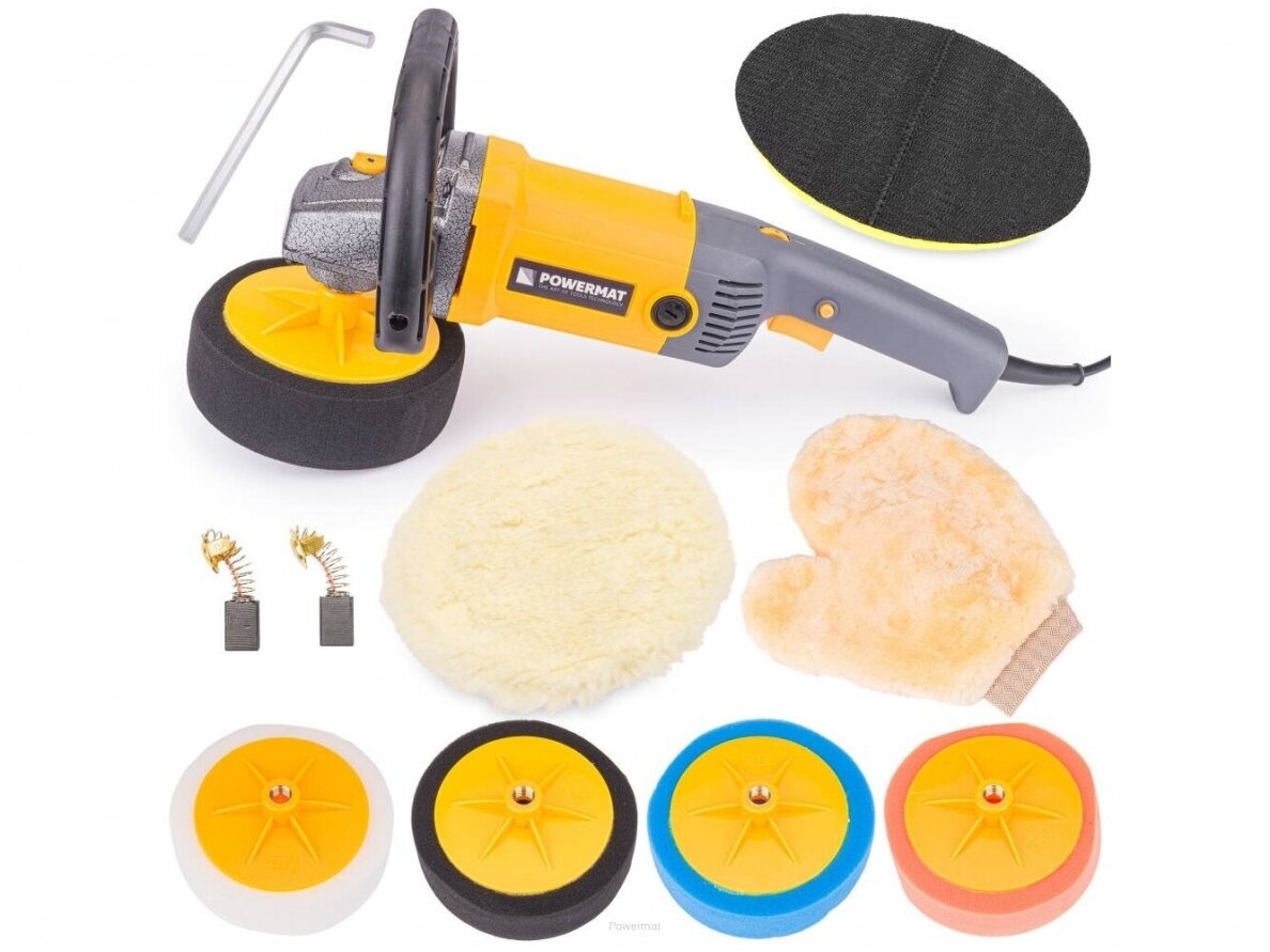 Powermat Polishing Machine PM-PS-2600T-Z5, 2600W, with accessories included