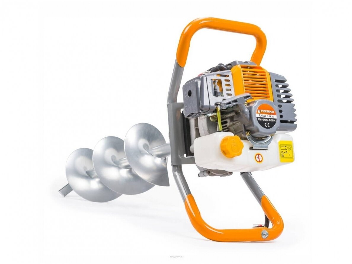 Powermat земляные буры PM-SWG-600N-3W, 6АГ, 3 бура в комплекте Powermat земляные буры PM-SWG-600N-3W, 6АГ, 3 бура в комплекте