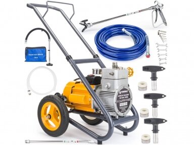 Powermat beoris dažymo aparatas PM-PDM-1500, 1500W, 4 l/min, 225 bar Powermat beoris dažymo aparatas PM-PDM-1500, 1500W, 4 l/min, 225 bar