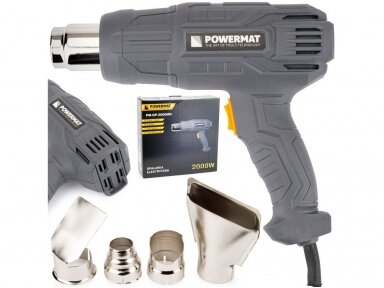 Powermat Heat Gun PM-OP-2000MN, 2000W