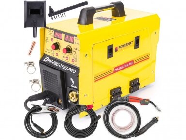 Powermat PM-IMG-210S-PRO Semi-Automatic Welder 210A MIG/MAG/MMA/TIG Powermat PM-IMG-210S-PRO Semi-Automatic Welder 210A MIG/MAG/MMA/TIG