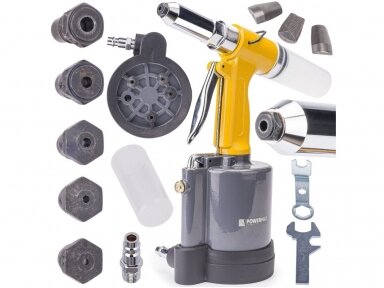 Powermat PM-NP-1400T pneumatic riveter 2.4-6.4mm