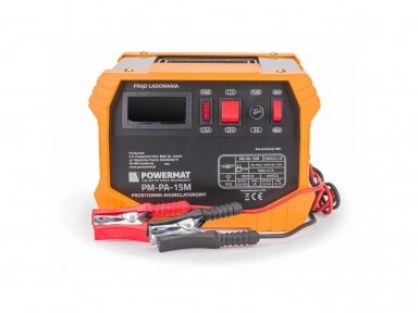 Powermat PM-PA-15M зарядное устройство для аккумуляторов 9A 12/24V Powermat PM-PA-15M зарядное устройство для аккумуляторов 9A 12/24V