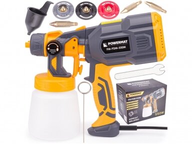 Powermat PM-PDM-550M electric paint sprayer