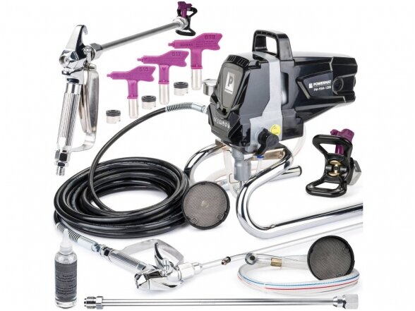 Powermat beoris dažymo aparatas PM-PDM-1200, 1200W, 1.5 l/min Powermat beoris dažymo aparatas PM-PDM-1200, 1200W, 1.5 l/min