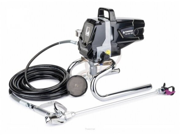 Powermat beoris dažymo aparatas PM-PDM-1200, 1200W, 1.5 l/min 2 Powermat beoris dažymo aparatas PM-PDM-1200, 1200W, 1.5 l/min 2