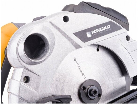 Powermat diskinis pjūklas PM-RPT-2250M, 185mm, 2250W 8