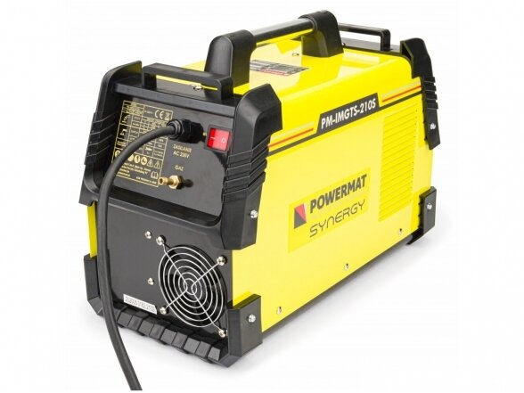 Powermat PM-IMGTS-210S SYNERGY sinerginis suvirinimo pusautomatis, 210A, 230V 6 Powermat PM-IMGTS-210S SYNERGY sinerginis suvirinimo pusautomatis, 210A, 230V 6