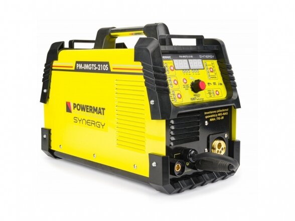 Powermat PM-IMGTS-210S SYNERGY sinerginis suvirinimo pusautomatis, 210A, 230V 2 Powermat PM-IMGTS-210S SYNERGY sinerginis suvirinimo pusautomatis, 210A, 230V 2